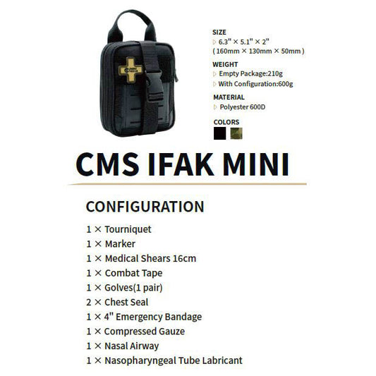 CMS IFAK Mini - Black